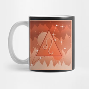 Leo Zodiac Sign Mug